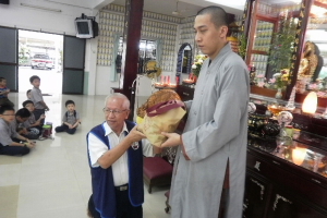 学佛在于勤与敬,恭喜你做到了!