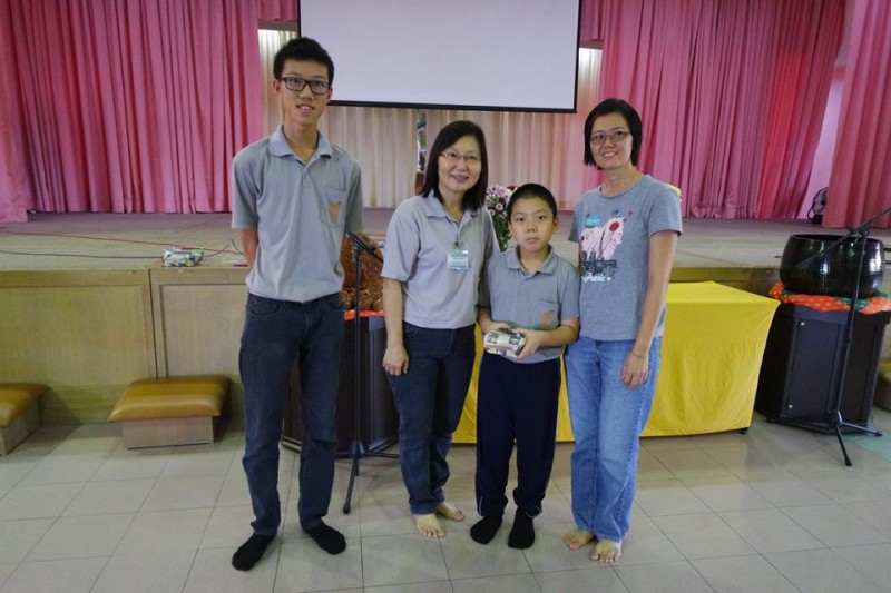 亲子游戏优胜家庭