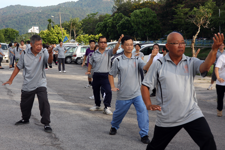 16式太极拳第二式 —— ‘左野马分鬃’