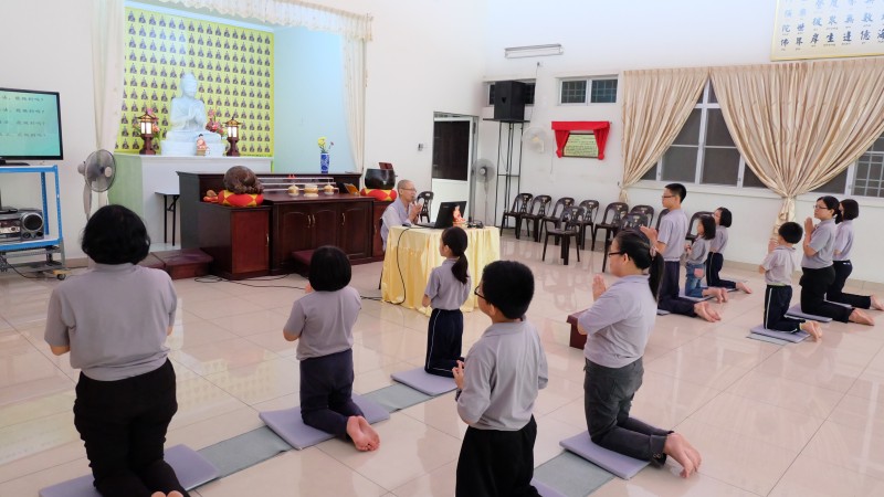 正授福智十善法时刻