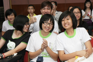 听众们享受其中