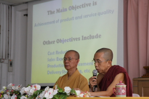 胜授法师泰译唯悟法师的Total Quality Management(全面质量管理)讲课