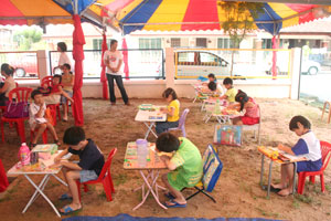 绘画赛现场 BMKindy1.jpg