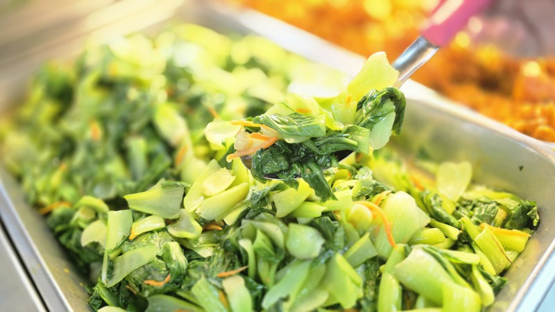 檀香寺食堂亦设有经济饭档,采用“随缘乐捐”方式结缘。