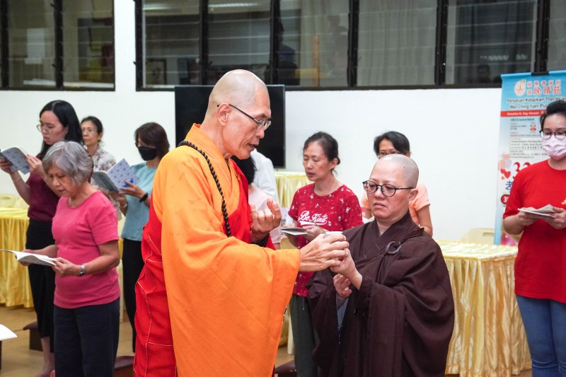 新春吉祥灯洒净仪式