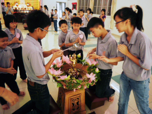 白云山上观音寺 三步一拜共修乐