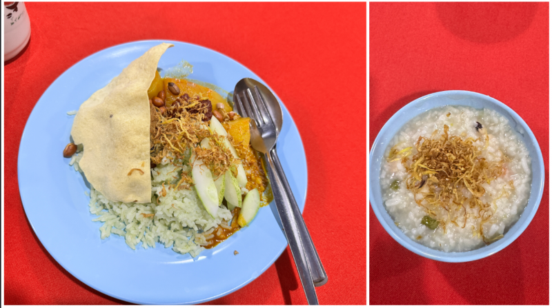 椰浆饭和腊八粥