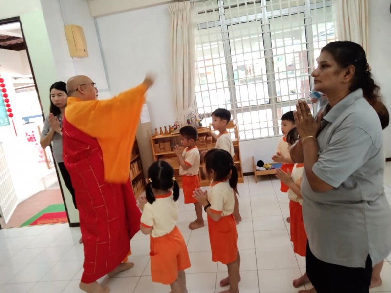 檀香幼儿园(大山脚分园)-洒净环节