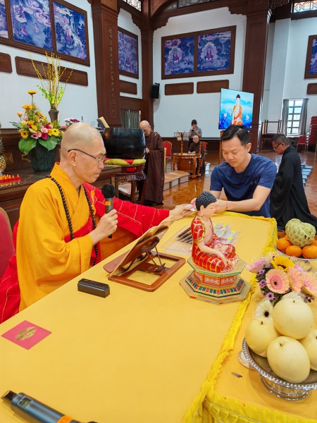 三皈五戒仪式
