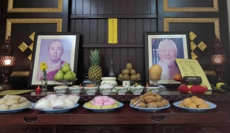 祖堂回向环节